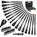 37 PCS Magnetic Impac Nut Driver Set, impact driver bit set, Metric & SAE