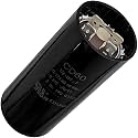 378-454 uF 378/454 MFD uf 50/60Hz 110-125 VAC Volts ±20% Round Motor Start Capacitor - Compatible with Single-Phase Electric Motors and Gear Motor Applications
