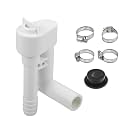 385316906 RV Toilet Vacuum Breaker Kit Without Hand Sprayer Hook Up for VacuFlush Sealand Traveler Toilets/Leak-Resistant RV Toilet Water Assembly Valve Kit / 1 Set