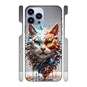 3939Cat3939 -Paint amp Drops Art Printed Hard
