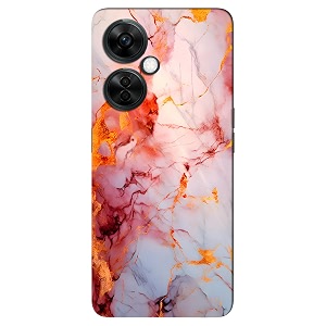 Marble-Golden Printed Hard Mobile Back Cover