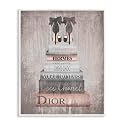 'Book Stack Heels Metallic Pink'| Framed Giclee Art