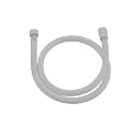 39 Inches Short Silicone Shower Hose Extra White