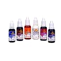 Papilon Concentrated Gel Food Color, Assorted, 6 X 30 g