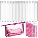 Foldtier 39 Pcs Plastic Travel Tubes for Women, Classic Style