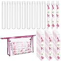 Foldtier 39 Pcs Plastic Travel Tubes for Women, Cute Style
