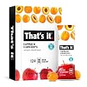That's it. Apple + Apricot 100% Natural Real Fruit Bar, 12 Pack