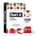 That's it. Apple + Coconut 100% Natural Real Fruit Bar, 12 Pack