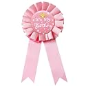 It's My Birthday Badge Pin Pink Birthday Ribbon Pin for Women and Men White &Black Happy Birthday Brooch Pins Party Decorations Gifts