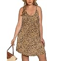IN'VOLAND Nightgowns for Women Plus Size Sleep Dress Sleeveless Chemise