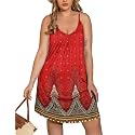 IN'VOLAND Nightgowns for Women Plus Size Sleep Dress Sleeveless Chemise