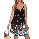 IN'VOLAND Nightgowns for Women Plus Size Sleep Dress Sleeveless Chemise