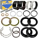 39mm Front Fork Bushing Dust Oil Seals Rebuild Kit For Dyna Forty Eight Sportster Iron 883 1200 XL883 XL1200 1990-2013 FXD Dyna 1990-2013 OEM#495607