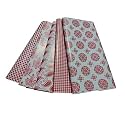 3A Featuretail Printed Gift Wrapping Paper(Assorted Design, Size - 19" x 28" In) Gifts Wrap Sheets, Premium Sheet for Birthday Gift Pack (Red Printed, 25pc Set)