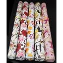 3A Featuretail Printed Gift Wrapping Paper(Assorted Design, Size - 19" x 28" In) Gifts Wrap Sheets, Premium Sheet for Birthday Gift Pack (Mixed Floral Pattern With 1 Adhesive Tape, 25)