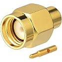 SMA Solder Male Plug Connector Straight for
