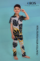 3BROS Boys Night Suit Set Multicolor Printed