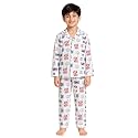 3BROS Kid's Pure Cotton Full Sleeves Night Suit/Dress for Boys/Girls Full Pajama &amp; Top Sleep Suit Combo Set
