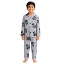 3BROS Kid's Pure Cotton Full Sleeves Night Suit/Dress for Boys/Girls Full Pajama &amp; Top Sleep Suit Combo Set