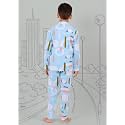 3BROS Kid's Pure Cotton Full Sleeves Night Suit/Dress for Boys/Girls Full Pajama &amp; Top Sleep Suit Combo Set