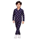 3BROS Kid's Pure Cotton Full Sleeves Night Suit/Dress for Boys/Girls Full Pajama &amp; Top Sleep Suit Combo Set