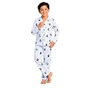 3BROS Kid's Pure Cotton Full Sleeves Night Suit/Dress for Boys/Girls Full Pajama &amp; Top Sleep Suit Combo Set