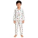 3BROS Kid's Pure Cotton Full Sleeves Night Suit/Dress for Boys/Girls Full Pajama &amp; Top Sleep Suit Combo Set