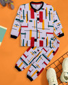 3BROS Baby Boys & Baby Girls Printed Cotton Kids Nightwear (Multicolor Pack of 1)