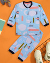3BROS Kids Nightwear Baby Boys & Baby Girls Printed Cotton