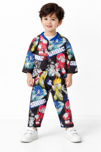 3BROS Kids Nightwear Baby Boys Printed Cotton