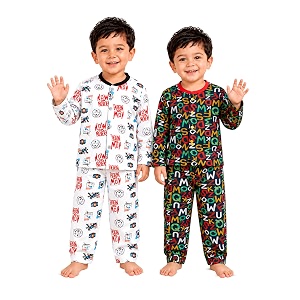 3BROS Kids Pure Cotton Night Suit Set