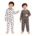 3BROS Kids Pure Cotton Night Suit Set