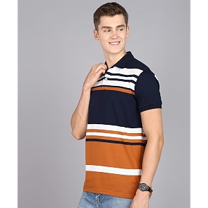 3BROS Mens Cotton Blend Half Sleeve Regular