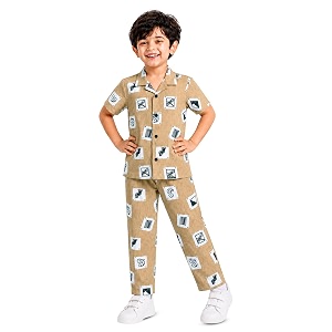 3BROS Unisex Pure Cotton Short Sleeve Kids