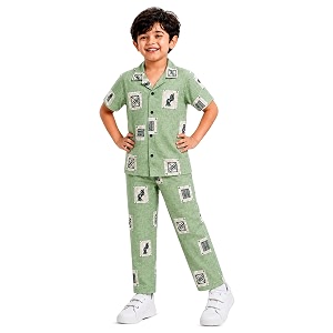 3BROS Unisex Pure Cotton Short Sleeve Kids