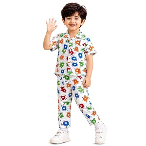 3BROS Unisex Pure Cotton Short Sleeve Kids