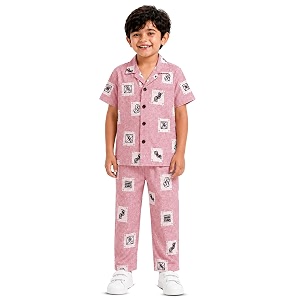 3BROS Unisex Pure Cotton Short Sleeve Kids