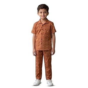3BROS Unisex Pure Cotton Short Sleeve Kids
