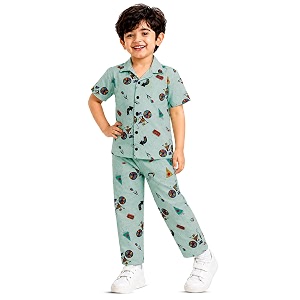 3BROS Unisex Pure Cotton Short Sleeve Kids