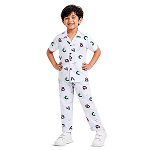3BROS Unisex Pure Cotton Short Sleeve Kids