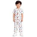 3BROS Unisex Pure Cotton Short Sleeve Kids