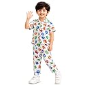 3BROS Unisex Pure Cotton Short Sleeve Kids