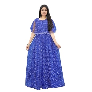 women anarkali maxi long net with silk inner ethnic flared gown for girlwomen semi stitched gown