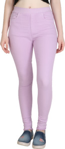 3butterflies purple jegging