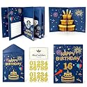 3D Birthday Gift Card Holder Unique Money Gift Card Book with Envelopes