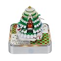3D Calendar 2027, Time Piece Calendar 2027, 3D Tear-Off Art Desk Calendar W LED Lights, Creative 3D Memo Pad Paper Art Tree House DIY Paper Carving.
