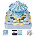 3D Calendar 2027, Time Piece Calendar 2027 (Twirling carousel blue)