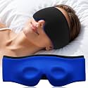 3D Cooling Gel Eye Mask for Puffy Eyes, Reusable Cold Compress for Swelling