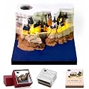 3D Creative Time Piece Calendar 2027 Desk Calendar