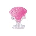 3D Crystal Puzzle - Pink Diamond: Level 1